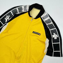 assos アソス ジップ サイクリング サイクル 半袖 ジャージ M/メンズ/イエロー ブラック 系 ロードバイク クロスバイク_画像2