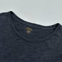 POLO RALPH LAUREN ポロラルフローレン ポニー刺繍 長袖Tシャツ ロンT カットソー XL / ネイビー系 メンズ アメカジ ビッグサイズ_画像3