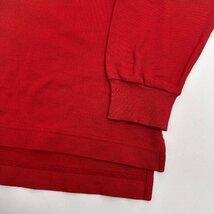希少!!レア!!ビンテージ!!◆KENZO GOLF ケンゾー 刺繍 長袖 ポロシャツ ポケット付き サイズ 4/赤 レッド系/メンズ ゴルフ 日本製_画像7