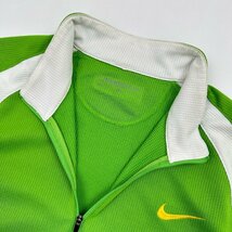 ゴルフ◆NIKE GOLF ナイキ ハーフジップ 半袖 ポロシャツ サイズ XL/メンズ/スポーツ グリーン 系_画像4