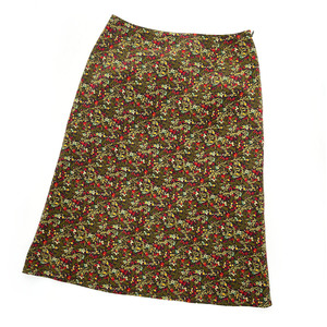  Tornado Mart TORNADO MART FEMME floral print total pattern tight skirt size 38 / made in Japan / lady's / Spick Inter National 