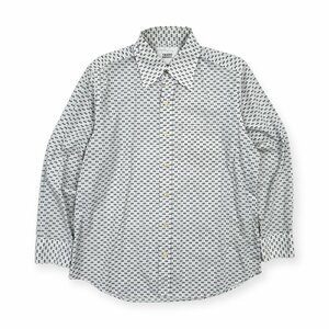 TAKEO KIKUCHI タケオキクチ 水玉ドット風 長袖シャツ サイズ 3 /メンズ/TK/日本製/ワールド/白/ホワイト