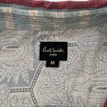 Paul Smith JEANS ポールスミス グラデーション ストライプ ボタンダウン BD 半袖シャツ M /メンズ/ジョイックスコーポレーション_画像5