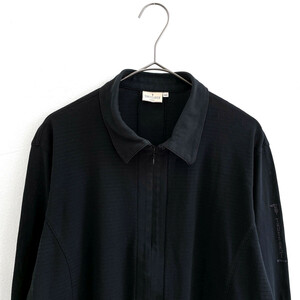 TRUSSARDI GOLF トラサルディ ジップアップ シャツ ジャケット サイズ 44 / 黒 ブラック レディース ゴルフ スポーツ