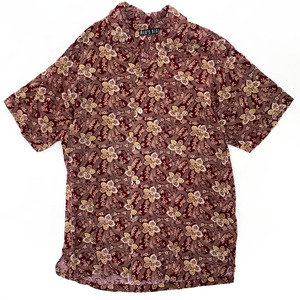 vintage Vintage MEN'S BIGI Bigi open color peiz Lee short sleeves rayon shirt size 3