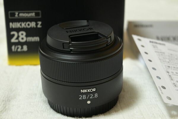 新品同様 Nikon ニコン NIKKOR Z 28mm f/2.8 zマウント 単焦点レンズ