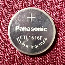 23年製 パナソニック 二次電池 CTL1616 カシオに_画像2