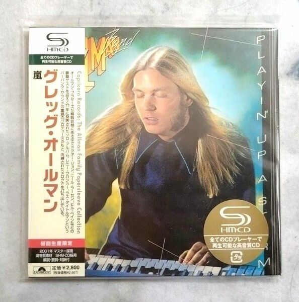 【美品！紙ジャケ★SHM-CD国内盤】グレッグ・オールマン／嵐