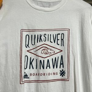 クイックシルバー　quik silver Tシャツ サーフ系　Y2K