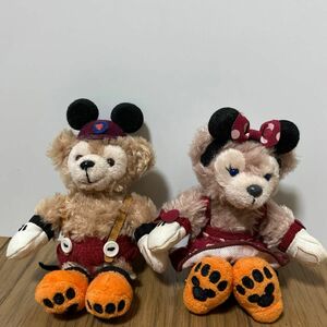 ディズニーシー　ハロウィン　ダッフィー シェリーメイ　ストラップ　セット