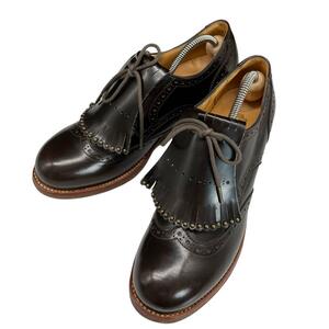 良品 Fobs Classic 革靴 キルトタン タッセル レザー 5.5表記