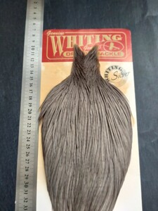 * whity ng серебряный разрозненный ta- накидка medium большой do Dan Whiting Silver Rooster Cape Medium Dyed Dun* - kru dry 