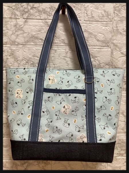 ハンドメイド★Lサイズ★トートバッグ
