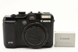 ★外観美品★キャノン CANON Powershot G10 ブラック コンパクトデジタルカメラ L1380#2919