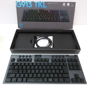 098B516★【中古品】ロジクール G913 TKL ゲーミングキーボード テンキーレス