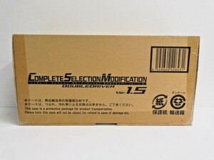 066Z393*[ unopened goods ]COMPLETE SELECTION MODIFICATION double Driver (ver.1.5) [ Kamen Rider W] navy blue selection 