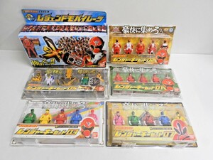 066Z467*[ б/у товар ] Legend Squadron Series Legend mobaire-tsu+ Len вяленое мясо комплект Pirate Squadron Gokaiger 