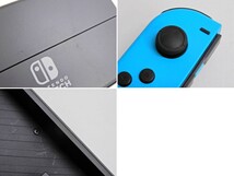 062Z478★【中古/本体動作品】 Nintendo Switch 本体 有機ELモデル ネオンブルー/ネオンレッド HEG-001_画像3