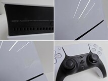 059Z499★【中古/動作品】 PlayStation5 PS5 本体 CFI-2000 【コントローラー・ケーブル付属】 ⑧ 新型 軽量化版_画像4