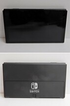 062Z477★【中古 美品/動作品】 Nintendo Switch 本体 有機ELモデル ホワイト HEG-001 ④_画像2