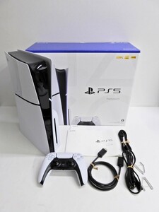 059Z495★【中古/動作品】 PlayStation5 PS5 本体 CFI-2000 【コントローラー・ケーブル付属】 ④ 新型 軽量化版