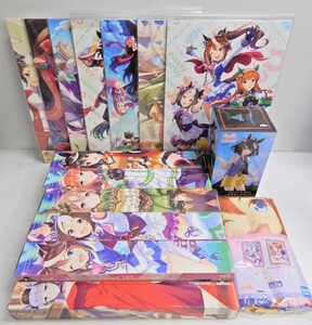 067Z562★【未開封品】ウマ娘 プリティーダービー 一番くじ/プライズ グッズ まとめ セット タペストリー/イラストボード 他