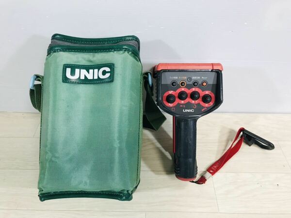 美品 動作確認○ 送料無料　古河　ユニック　UNIC RC-500FA　送信機 ラジコン リモコン　バック ストラップ付　管理2401475