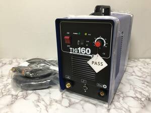 TIG溶接機　TIG160S　リーランド　RILLAND　小型インバーター　Smos　INPUT　AC 100V 200V　未使用　　　L
