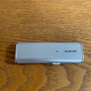 エレコム 外付けSSD ポータブル 128GB USB3.2(Gen1)対応 超小型 シルバー ESD-EMN0128GSVR