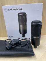 （682）送料無料 美品 audio-technica コンデンサーマイク AT2020 オーディオテクニカ マイク _画像1