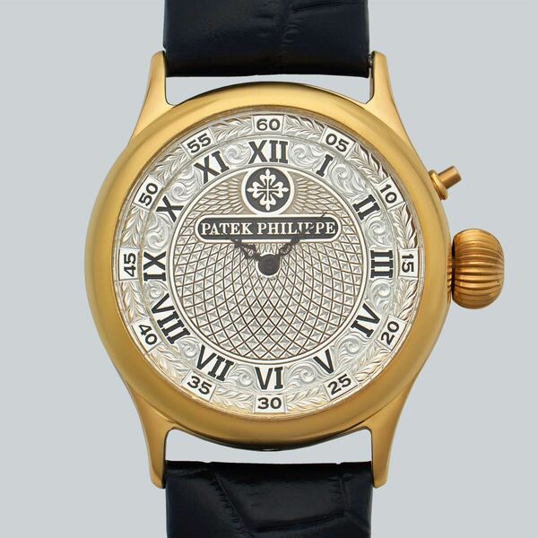 アンティーク Marriage watch Patek Philippe 懐中時計をアレンジした40mmのメンズ腕時計 半年保証 手巻き スケルトン
