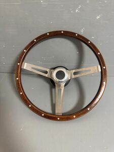  wooden steering wheel deep cone gachigachi. aluminium secondhand goods. 