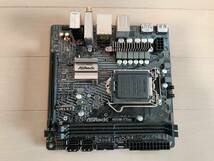 ASRock Mini-ITX マザーボード H510 M-ITX/ac Intel 10世代・11世代 CPU (LGA1200) 対応 WiFi BT Ainex CC-01 付き_画像1