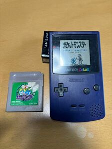 ゲームボーイ本体　ソフトポケモン青、緑　最終値下げ！