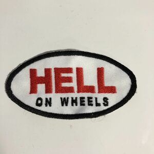 希少! HELL ON WHEELS ビンテージワッペン ハーレーダビッドソン BUCO