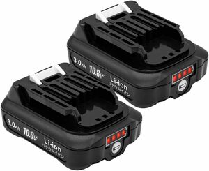 2個セット　BL1015B マキタ互換バッテリー 10.8V 3.0Ah Makitaバッテリー BL1015 BL1015B BL1040B　ｓ