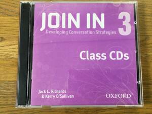 JOIN IN 3 Class CDs/英会話のクラスCD２枚 /中古
