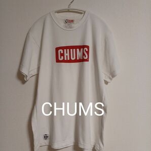 【即日発送】定番人気。CHUMS プリント S/Sカットソー