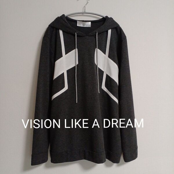 【即日発送】VISION LIKE A DREAM プルオーバー パーカー
