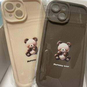 【新品・匿名配送】　iPhone15 ペア　ベア　iPhoneケース