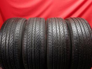 中古タイヤ 225/55R18 98V 4本セット ヨコハマ ジオランダー SUV YOKOHAMA GEOLANDAR SUV 7.5分山★n18 SUV車 デリカD:5 アウトランダー