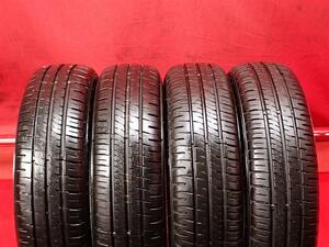 タイヤ4本 《 ダンロップ 》 エナセーブ EC204 [ 155/65R14 75S ]9.5/9分山★ N-BOX デイズ ek デリカミニ ワゴンR タント ムーブ n14