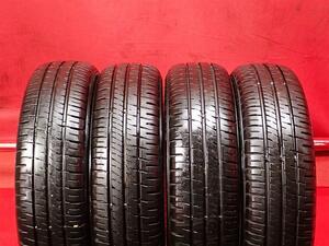 タイヤ4本 《 ダンロップ 》 エナセーブ EC204 [ 155/65R14 75S ]9分山★ N-BOX デイズ ek デリカミニ ワゴンR タント ムーブ n14