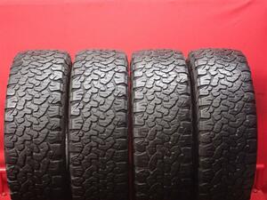 中古タイヤ 265/75R16 119/116R D 4本セット BFグッドリッチ オールテレーン T/A KO2 BFGoodrich ALL-TERRAIN T/A KO2 6.5分山 シボレー ・