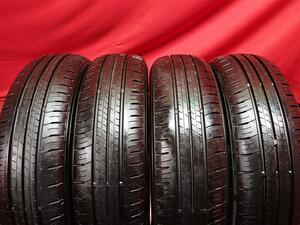 中古タイヤ 165/65R14 79S 4本セット ダンロップ エナセーブ EC300＋ DUNLOP ENASAVE EC300＋ 9.5分山★n14 タンク ルーミー デュエット