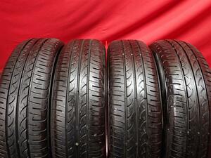 中古タイヤ 155/65R14 75S 4本セット ヨコハマ ブルーアース YOKOHAMA BLUEARTH 8.5分山★n14 N-BOX デイズ ek デリカミニ ワゴンR タント