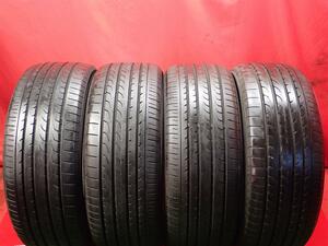 タイヤ4本 《 ヨコハマ 》 ブルーアース RV-02 [ 235/50R18 97V ]8.5/8分山★ ミニバン用 ヴェルファイア アルファード BMW X3 n18