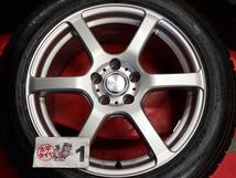 スタッドレス LAYCEA ( レイシア )02+ グッドイヤー アイスナビSUV [ 225/55R18 ] 9/8.5分山★ デリカ D:5 アウトランダー にstwt18_画像5