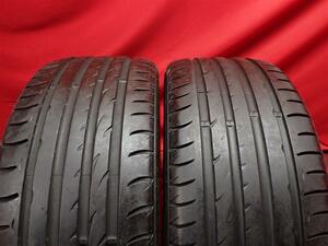 中古タイヤ 225/45R18 95Y 2本セット ロードストーン N8000 ROADSTONE N8000 8.5分山★n18 クラウン マークX オデッセイ アテンザ