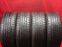 タイヤ4本 《 ブリヂストン 》 ネクストリー [ 215/45R17 91W ]9.5/9分山★ レガシィ インプレッサ BRZ 86 アルテッツァ n17_画像1